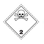 5 etiqueta de mercancías peligrosas